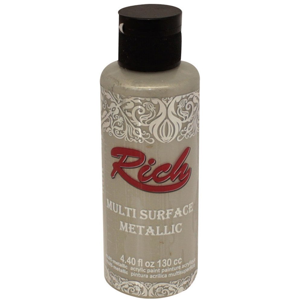 Rich Multi Sufrace Metalik Boya 120 CC Antik Gümüş