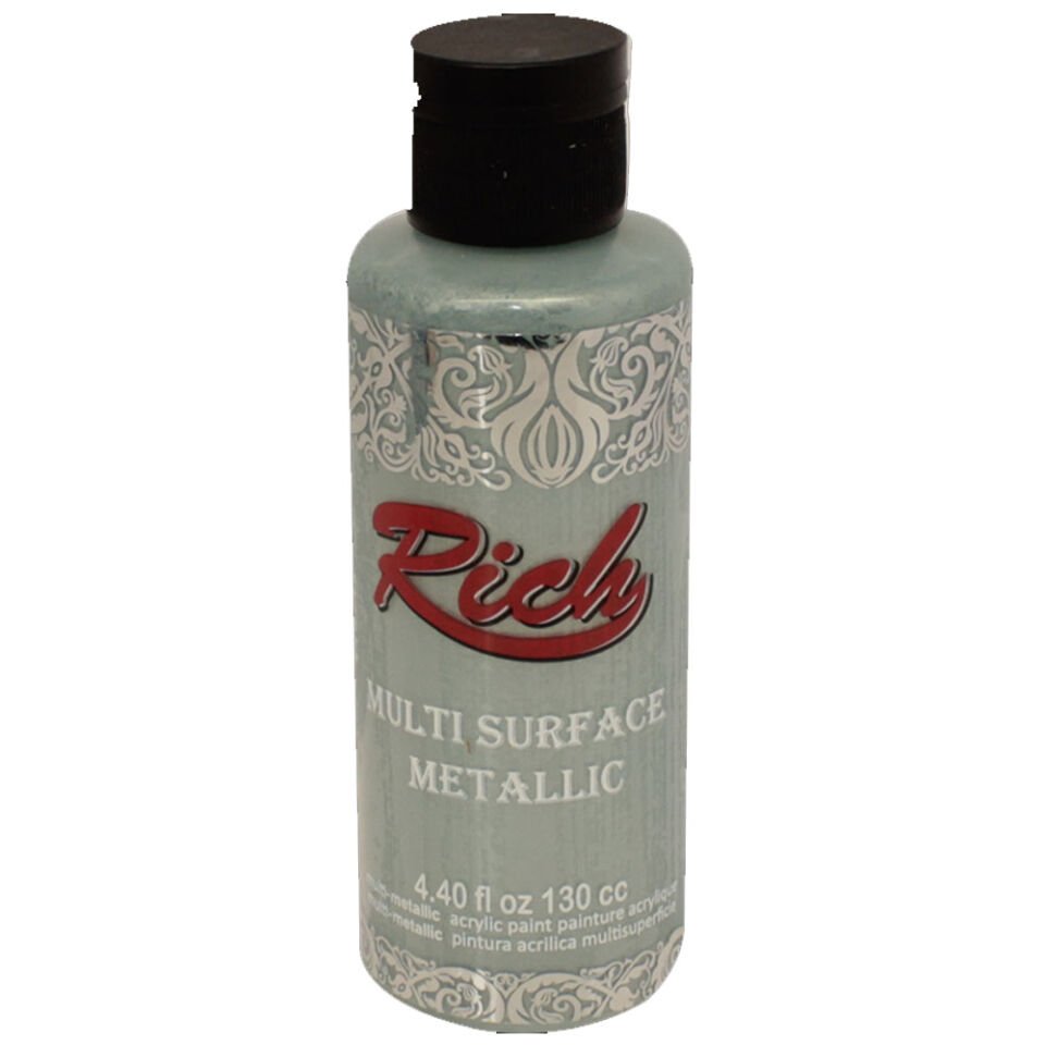 Rich Multi Sufrace Metalik Boya 120 CC Su Yeşili 6534
