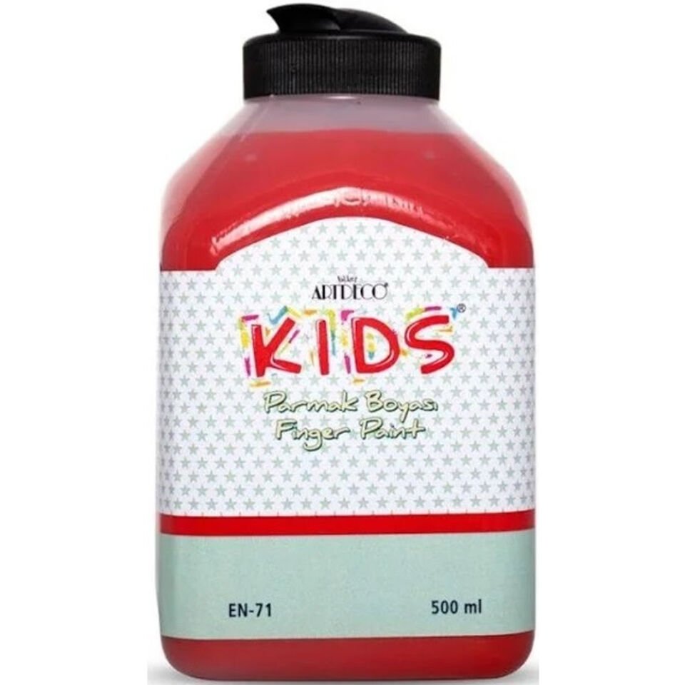 Artdeco Kids Parmak Boyası 500 ML Kırmızı 340