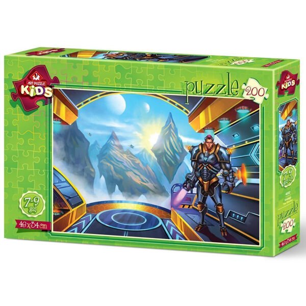 Art Puzzle 200 Parça Savaşçı 4532