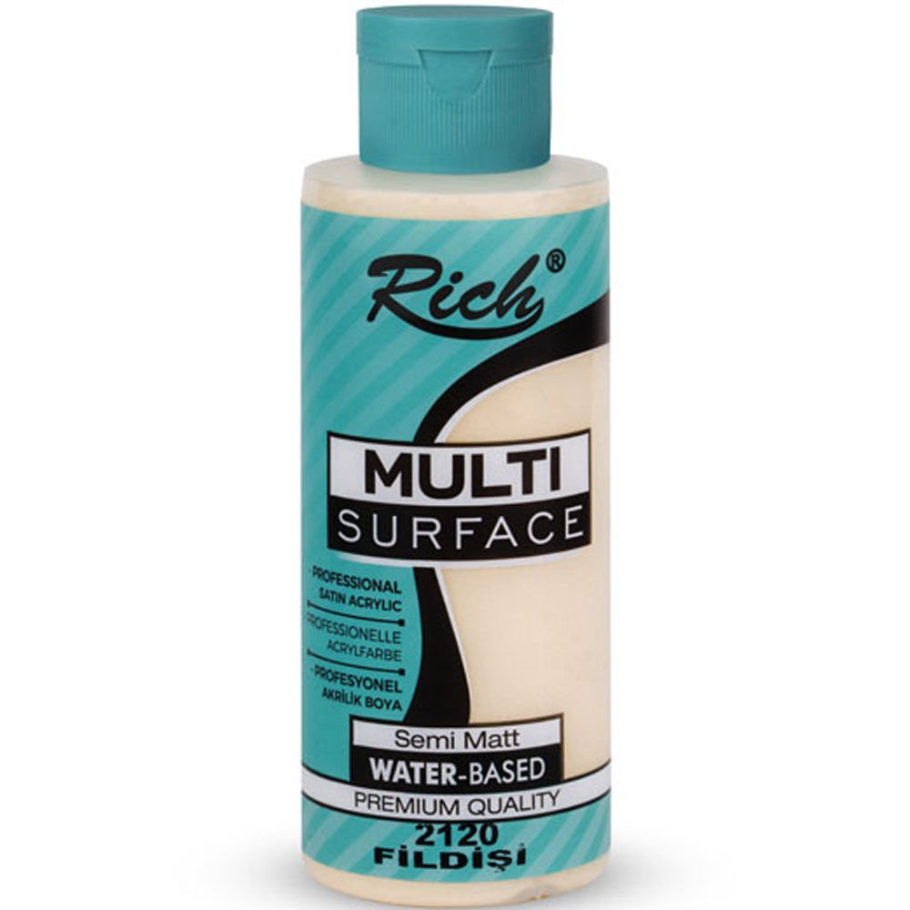 Rich Akrilik Boya Multi Surface 120 CC Fildişi 2120