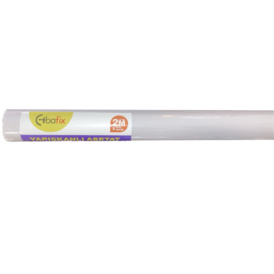 Bafix Yapışkanlı Rulo 45x2 Mt Şeffaf BFX-YFR4502Ş