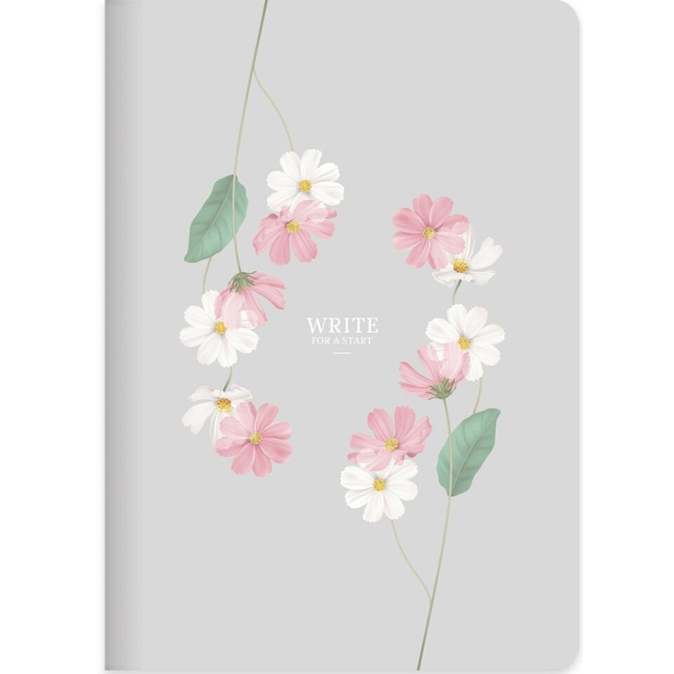 Keskin Color Defter A5 96 Yp.Çiz.Sert Kap. Start Gri 410391-99