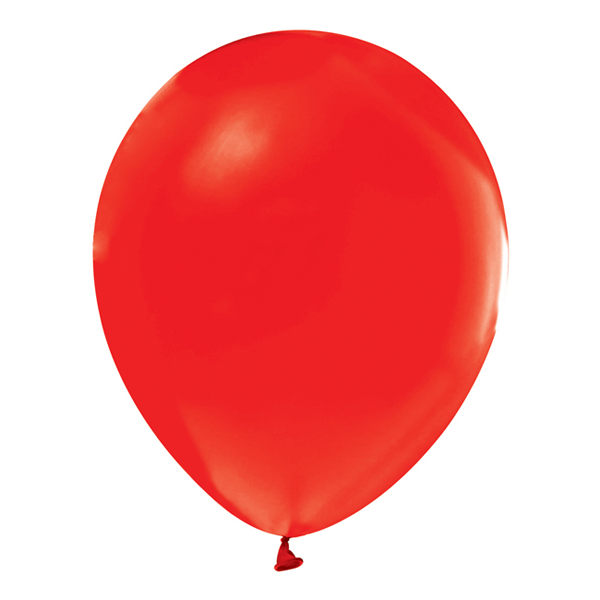 Balonevi Balon Baskısız 12'' Kırmızı 100 LÜ BBP12100-03
