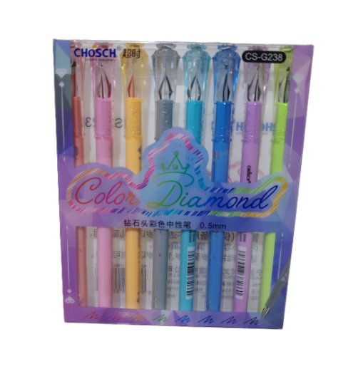 Bafix Jel Kalem Chosch 8 Renk Blister CS-G238