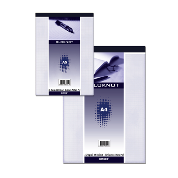Bayındır Bloknot Kareli 36 YP A4 BBN0100