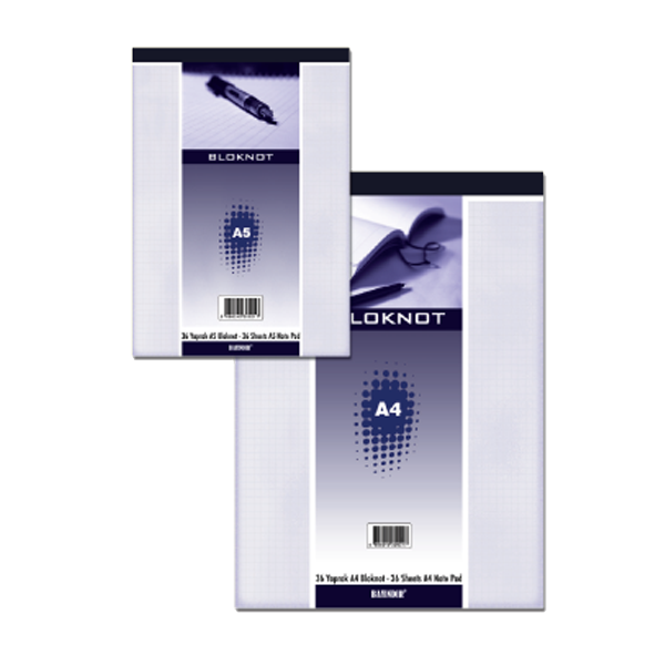 Bayındır Bloknot Düz 36 YP A4 BBN0102