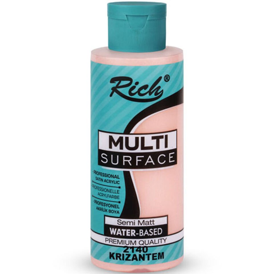Rich Akrilik Boya Multi Surface 120 CC Krızantem 2140