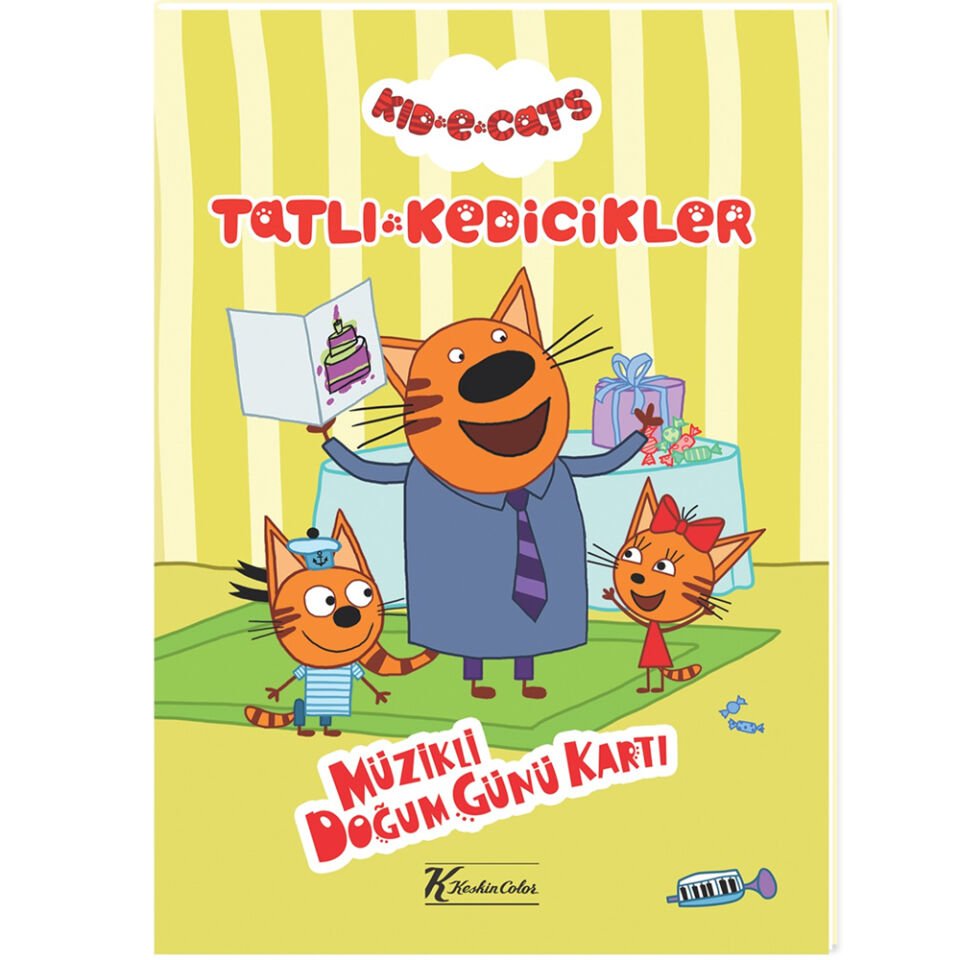 Tatlı Kedicikler Hikaye Kitabı Müzikli Doğum 20x28 4 YP