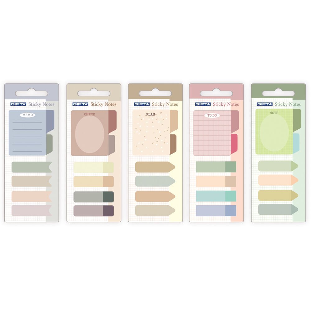 Gıpta Yapışkan Not-Desenli 48 Li Stand K0116