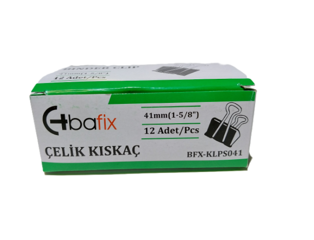 Bafix Kıskaç (Klips) Çelik 41 MM Bfx-Klps041