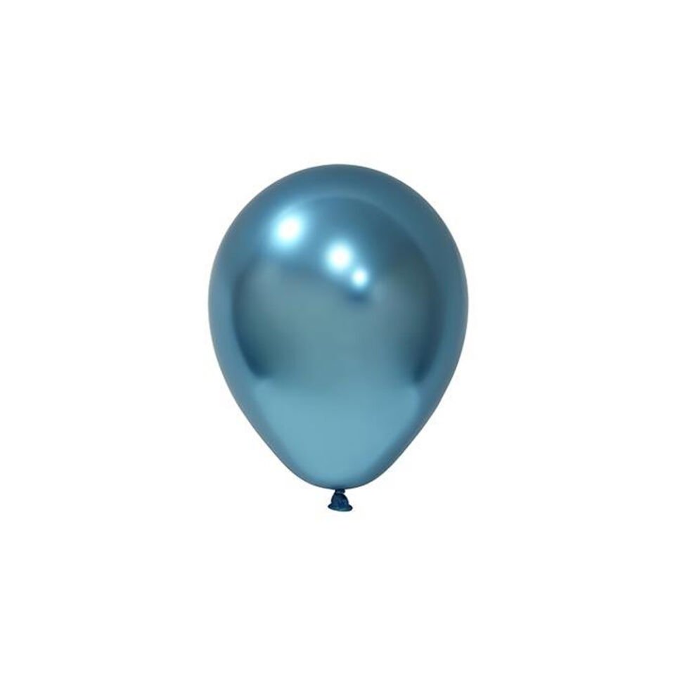Balonevi Balon 12'' Krom Mavi 50 Li