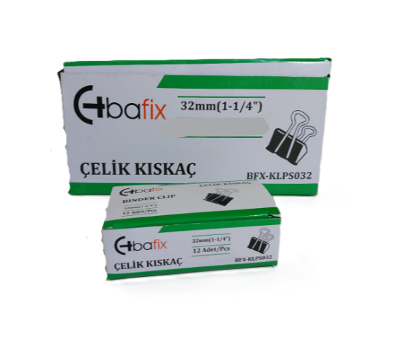 Bafix Kıskaç (Klips) Çelik 32 MM Bfx-Klps032