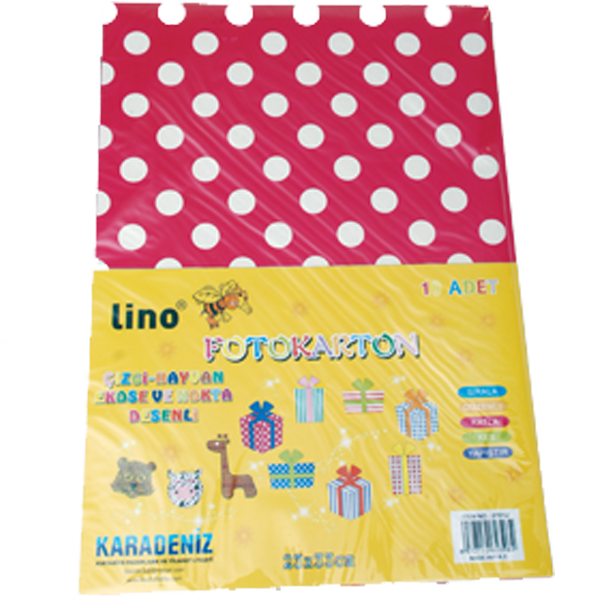 Lino Desenli Karton Foto 23x33 CM 2701J