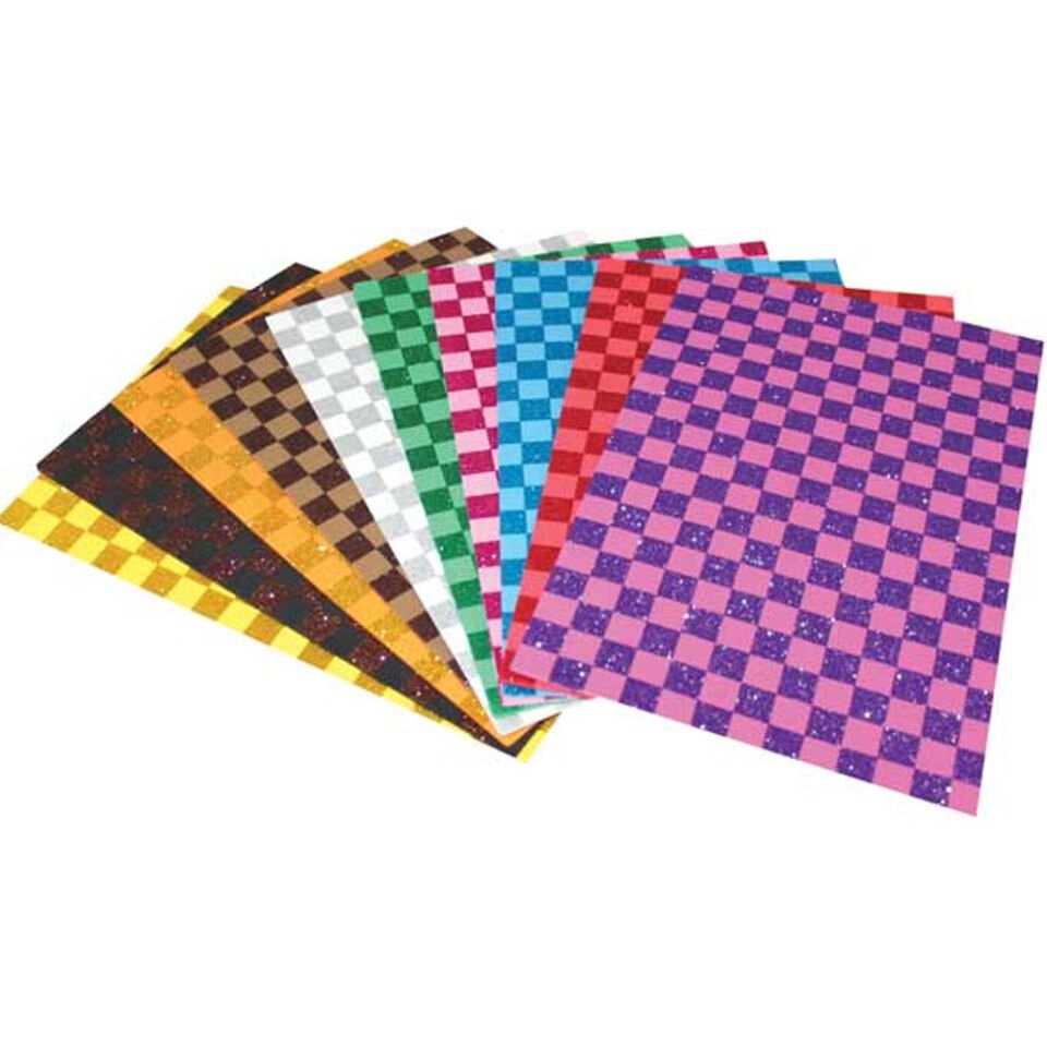 Lino Eva Kare Desenli 20x30 2 MM 10 Renk Simli 2801J-3