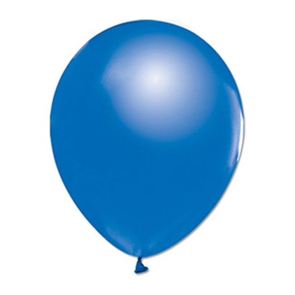 Balonevi Balon 12'' Metalik Mavi 12 Li