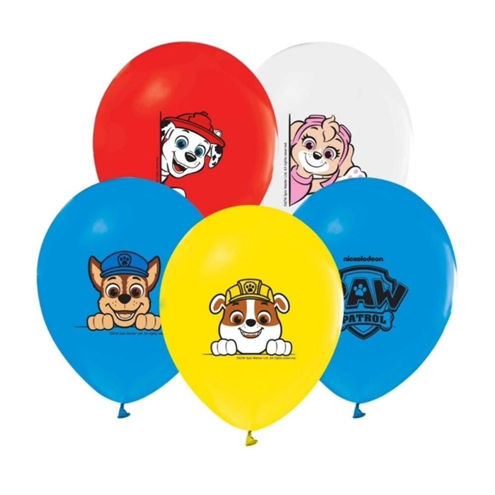 Balonevi Balon 4+1 Paw Patrol Refresh Baskılı 12''