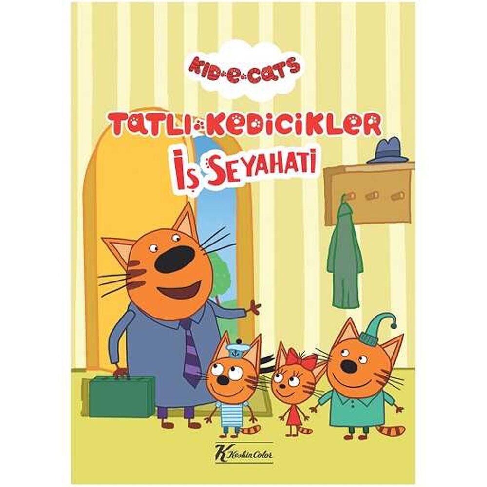 Tatlı Kedicikler Hikaye Kitabı İş Seyahatı 20x28 6 YP