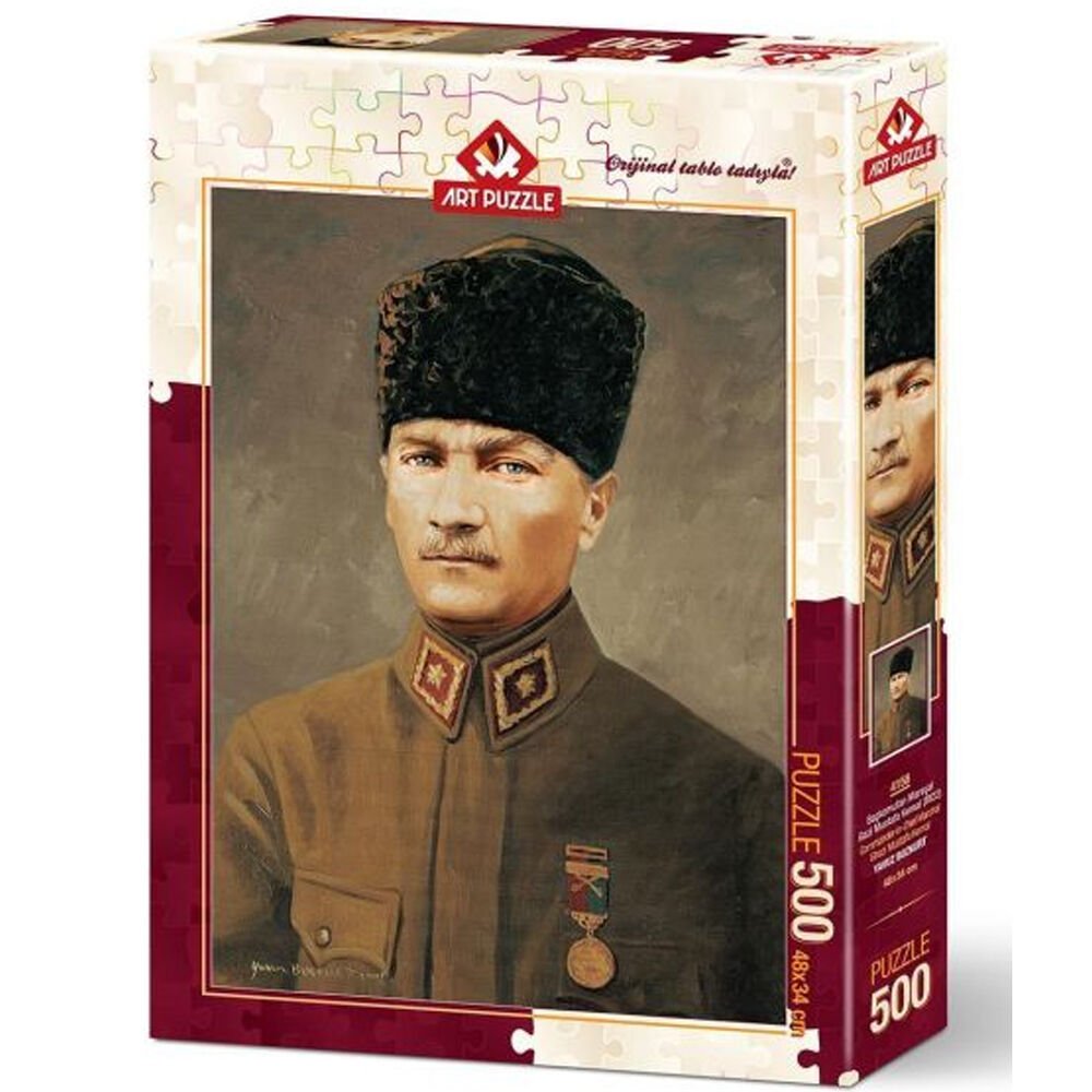 Art Puzzle 500 Parça Başkomutan Mareşal G.m.k 4158
