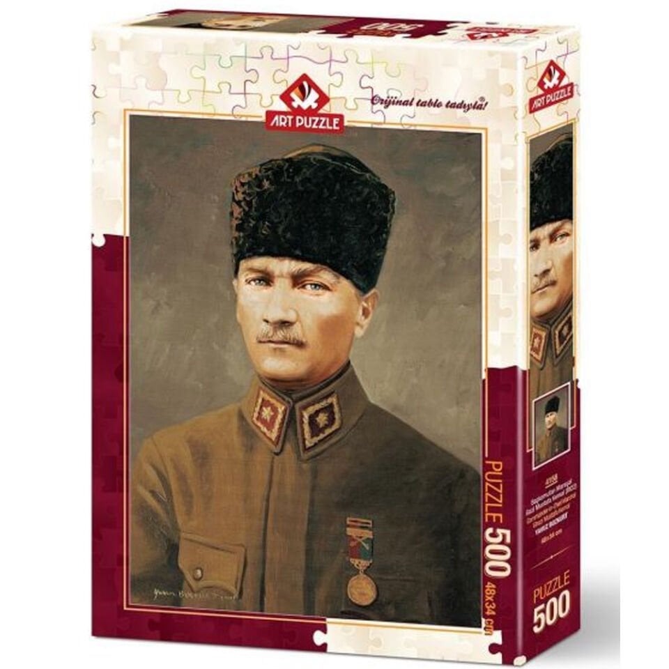 Art Puzzle 500 Parça Başkomutan Mareşal G.m.k 4158