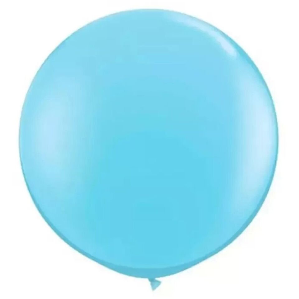 Balonevi Balon 24'' Açık Mavi Jumbo 3 Lü