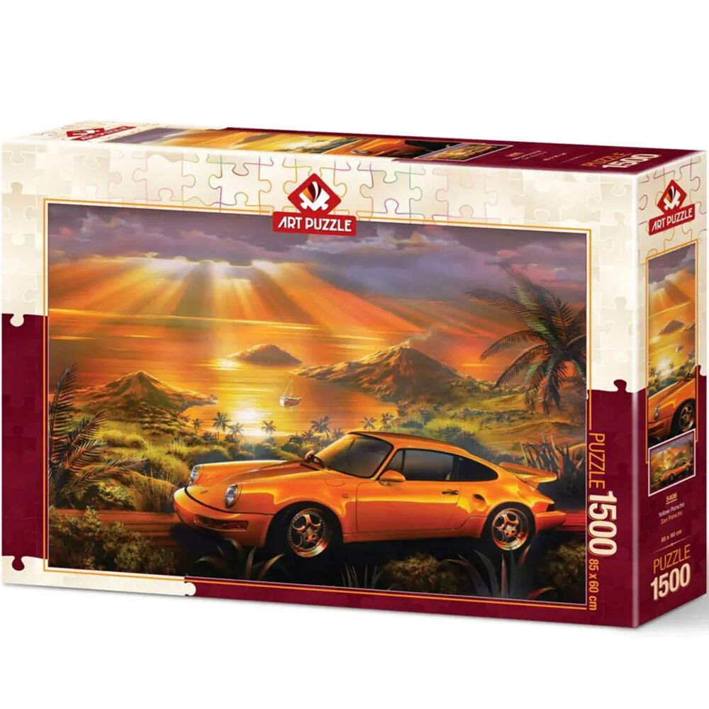 Art Puzzle 1500 Parça Sarı Porsche 5406
