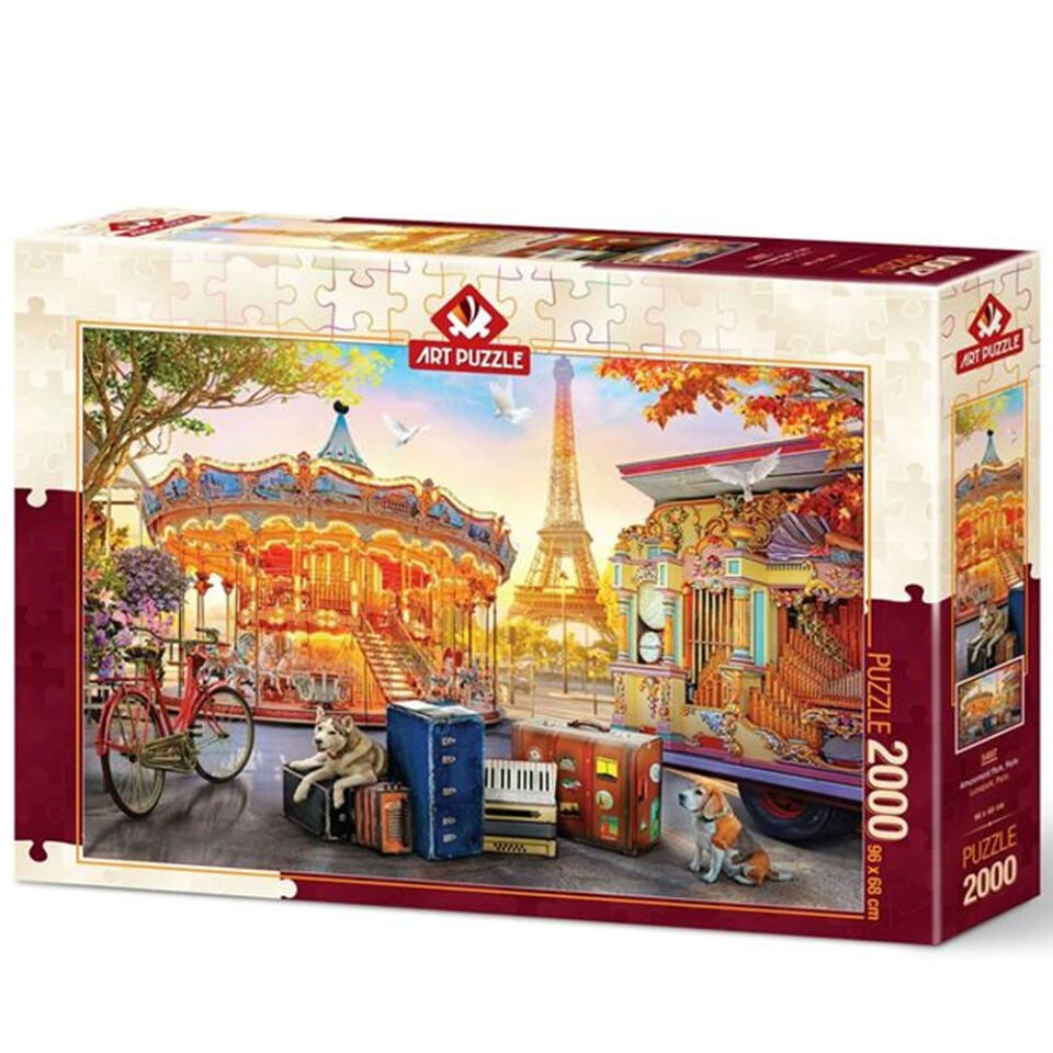 Art Puzzle 2000 Parça Lunapark Paris 5497