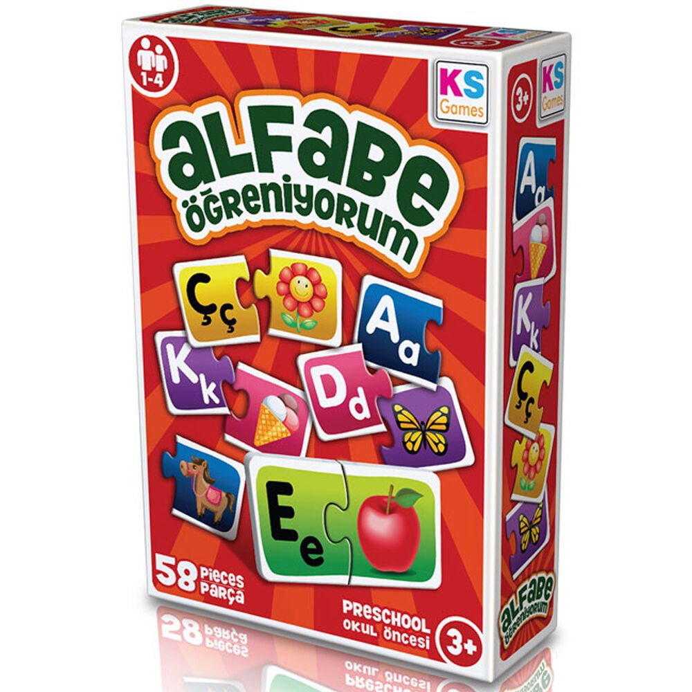 Ks Games Alfabe Öğreniyorum Eğitici Oyunlar Okul Öncesi