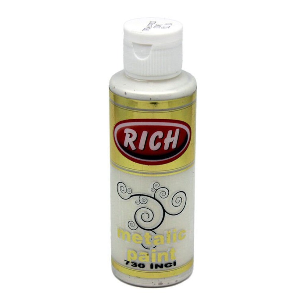 Rich Akrilik Boya Metalik 120 CC İnci 120-0730