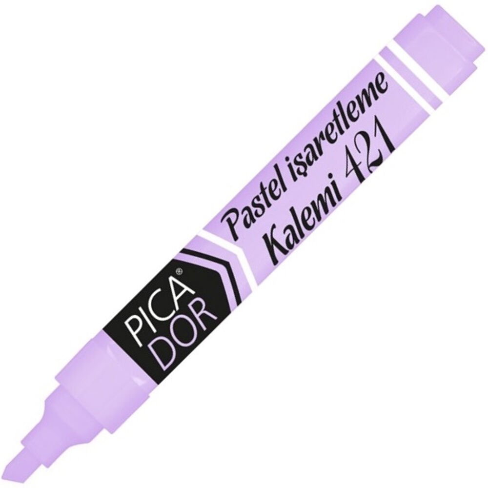 Picatack Fosforlu Kalem Pastel Mor 441