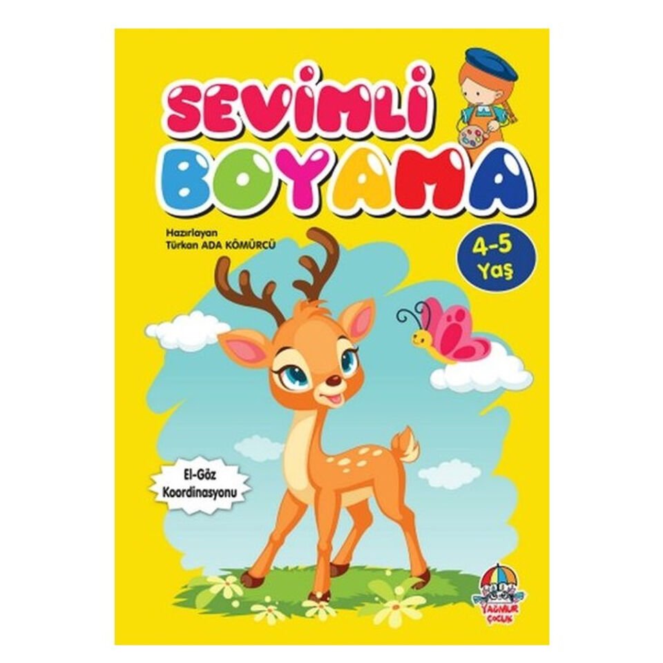 YYG Sevimli Boyama (4-5 Yaş) Yağmur Çocuk