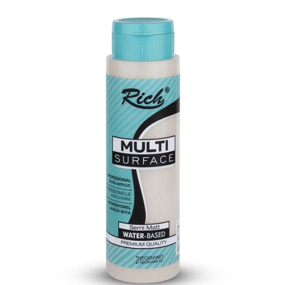 Rich Akrilik Boya Multi Surface 500 CC Granit 03855