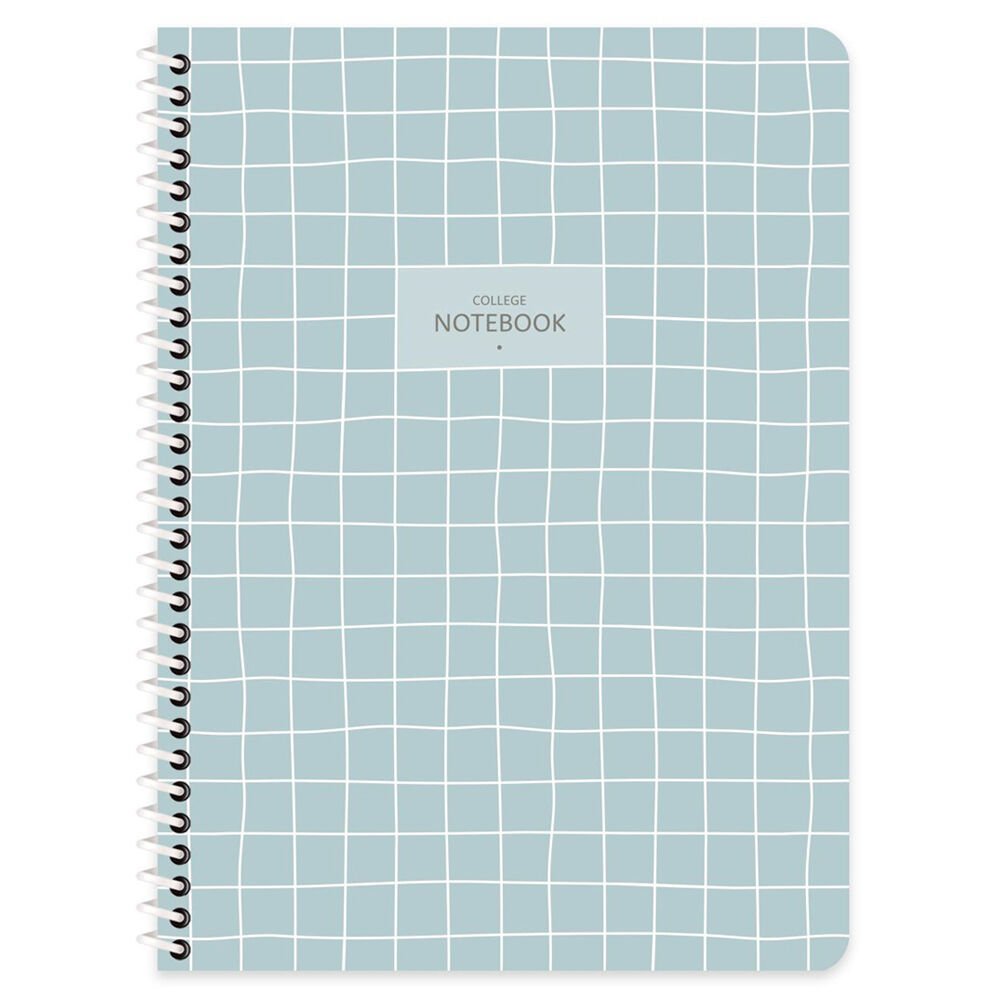 Keskin Color Defter Plastik Kapak Spiralli College 16,5x22,5 80 Yp Kar.