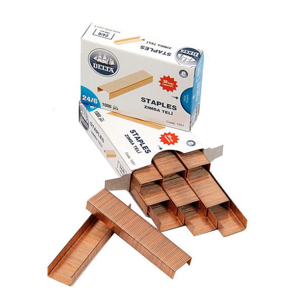 Delta Zımba Teli 1000 Lİ 24/6 Sarı 1551