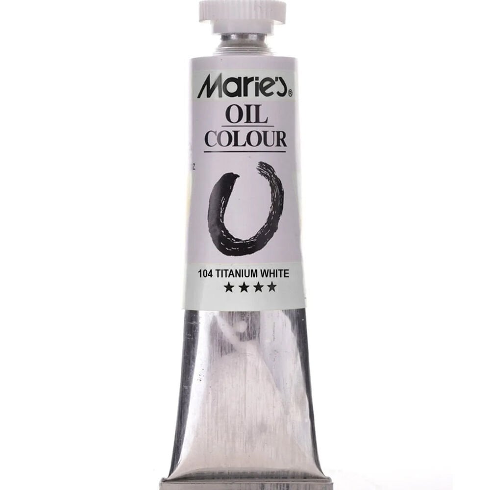 Maries Yağlı Boya 50 ML Titanium White