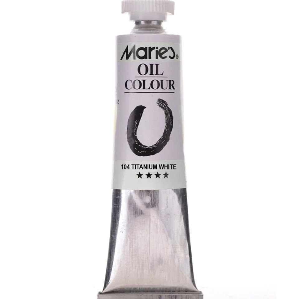 Maries Yağlı Boya 50 ML Titanium White