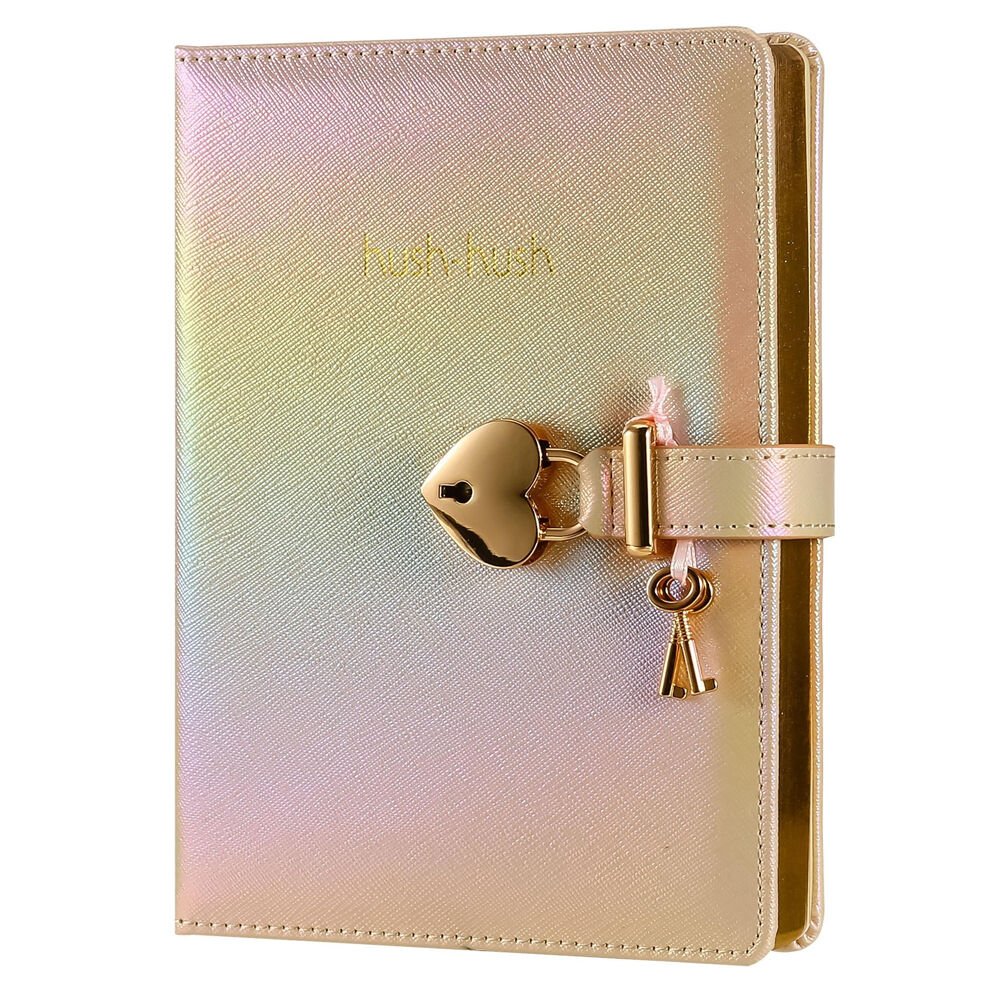 Victoria S Journals Hush Hush Kilitli Metalik Def