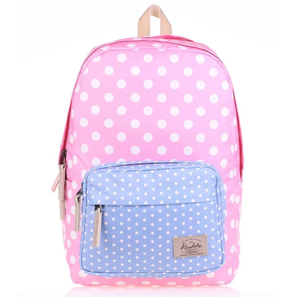 Kaukko Sırt Çantası Colorful 2 Colors Dots K1486