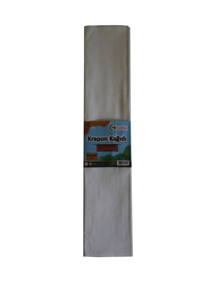 Bafix Krapon kağıt 10 LU 50x200 CM Beyaz