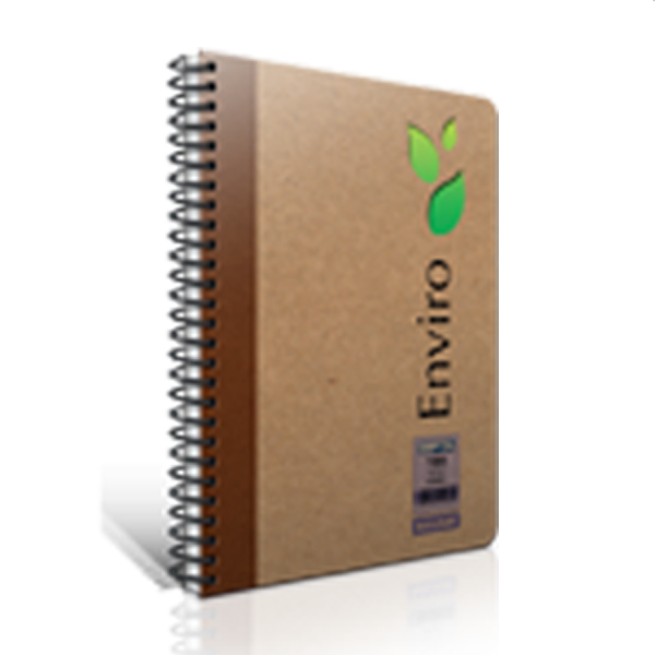 Gıpta Spiralli Defter Enviro Sert Kapak Çizgili 100 YP A4 Kraft 1791