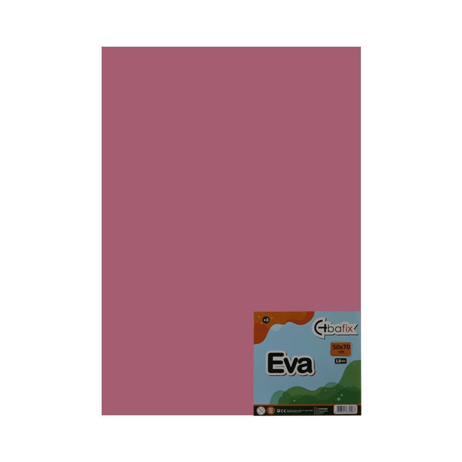 Bafix Eva Düz Renk 50x70 Pembe