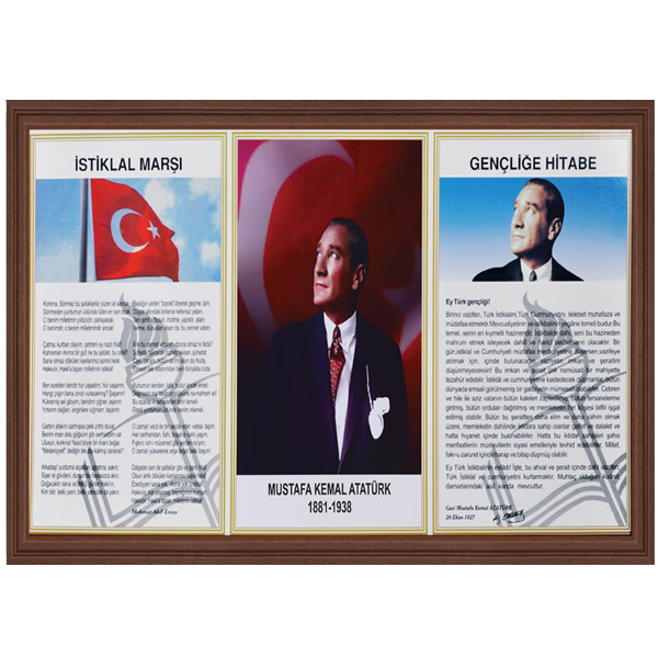 Panda Milli Levha 3 LÜ Mdf Çerceve 45x90 MM PAN424