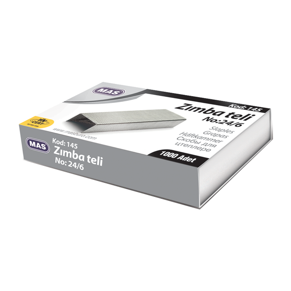Mas Zımba Teli 24/6 Beyaz 145