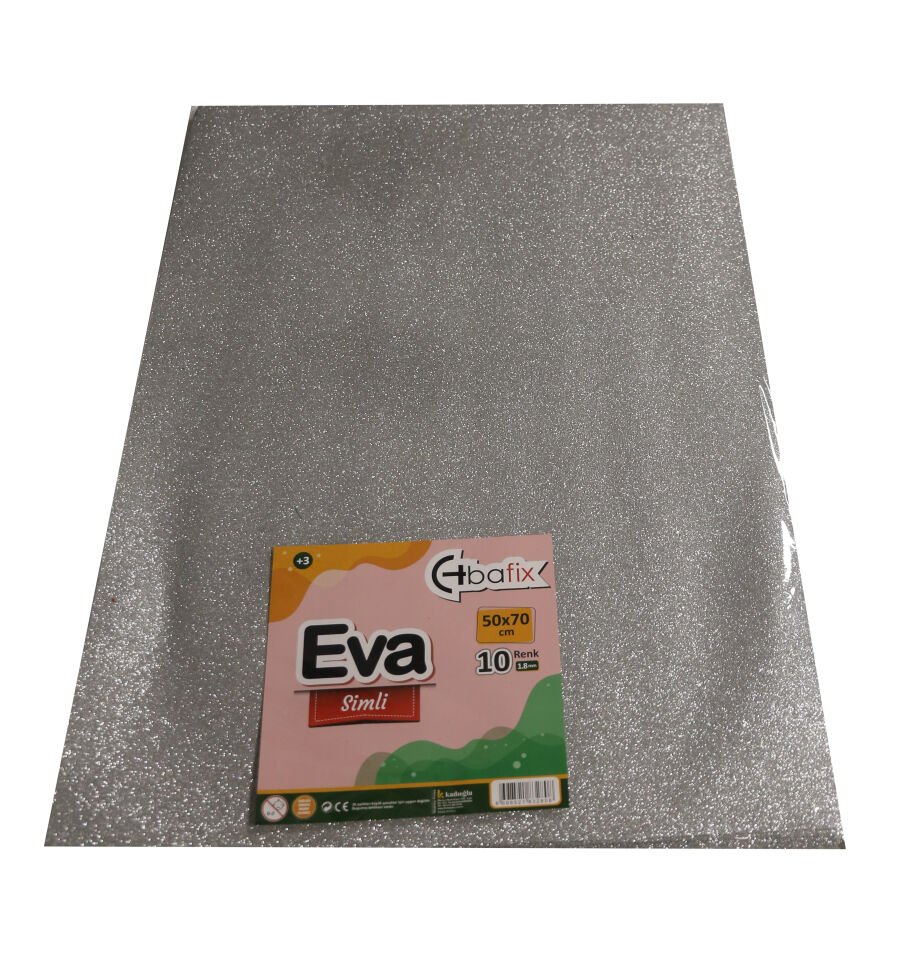Bafix Eva Simli 50x70 Gümüş