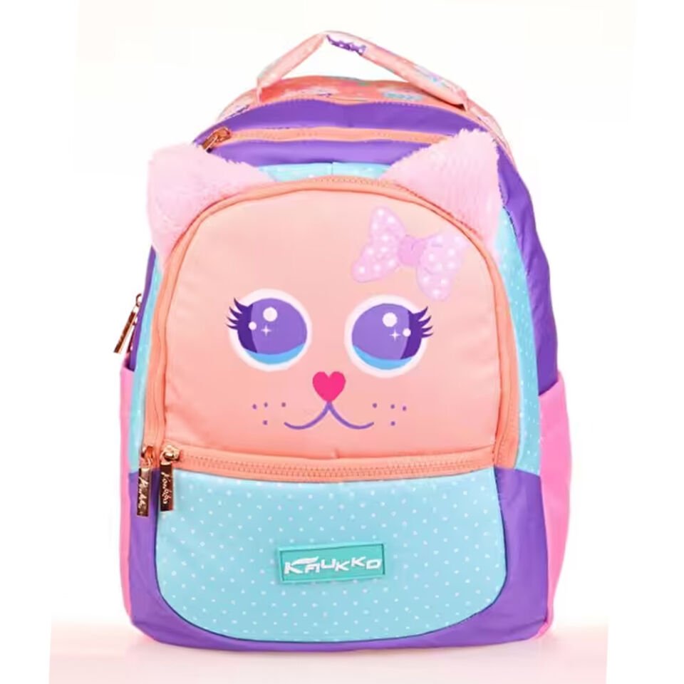 Kaukko Kıds Sırt Çantası (cute Face Cat)