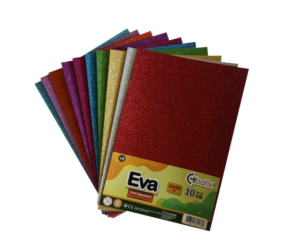 Bafix Eva Simli Yapışkanlı 20x30 10 Renk