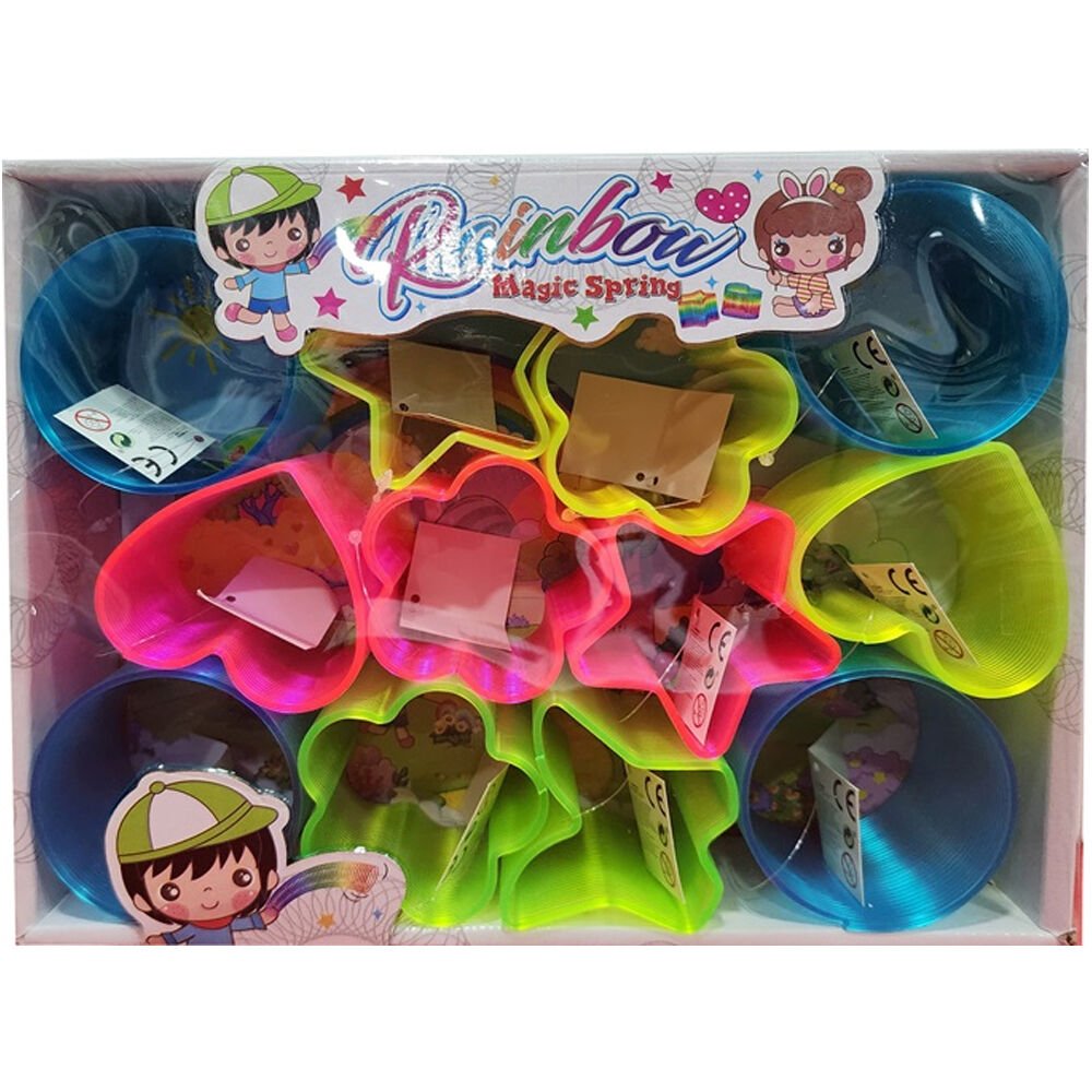 Ctoy Oyuncak Geometrik Şekilli Renkli Stres Yayı CTOY-A7012-2