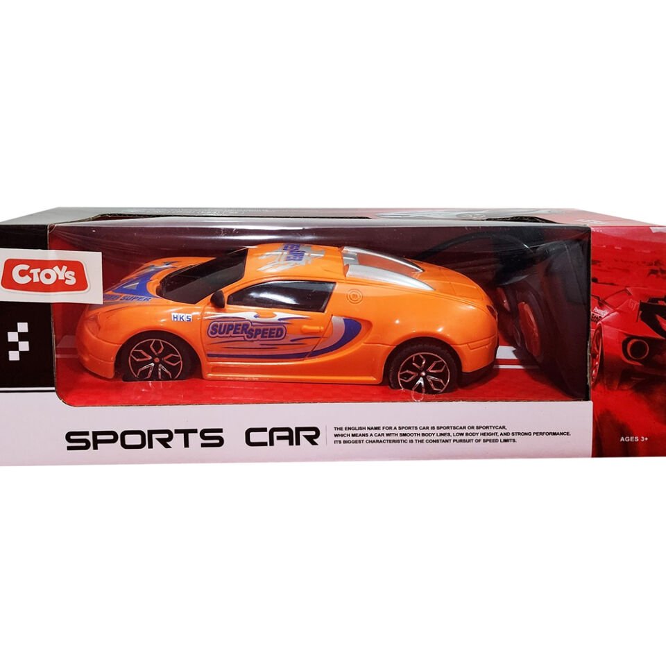 Ctoy Oyuncak Uzaktan Kumandalı Pilli Yarış Araba 1:24 3 Ass. CTOY-CE-04