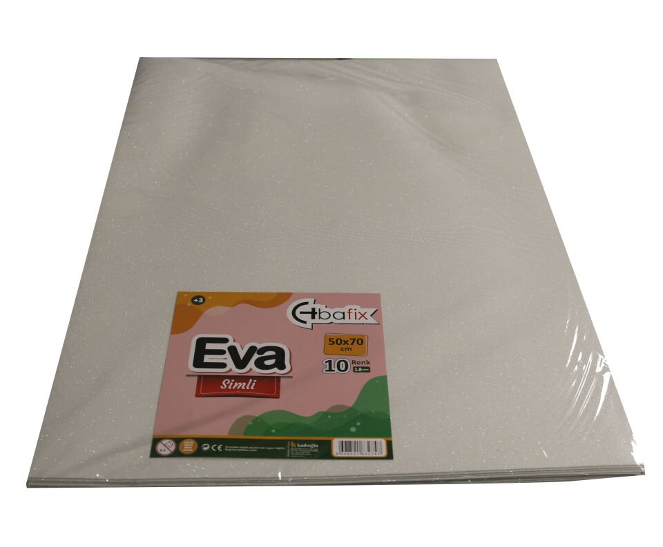Bafix Eva Simli 50x70 Beyaz