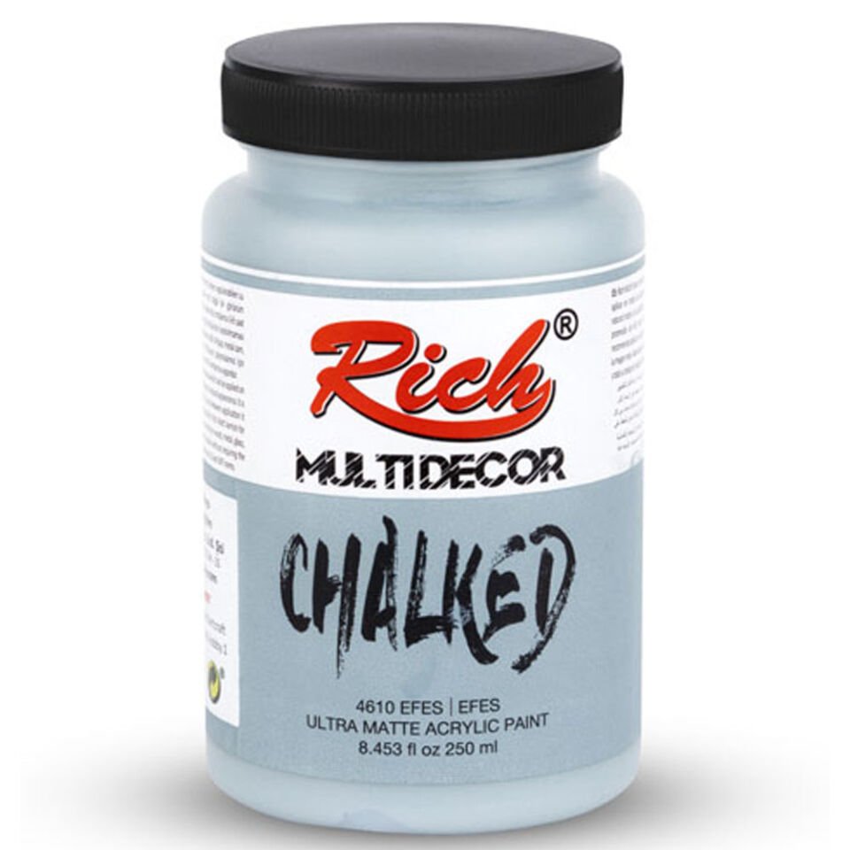 Rich Akrilik Boya Multi Decor Chalked 250 CC Efes 4610